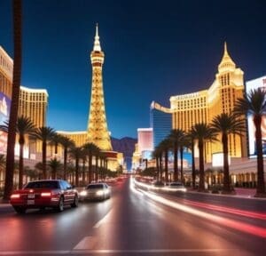 world-famous Las Vegas Strip