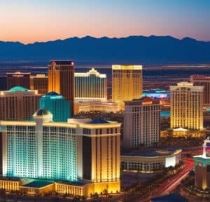 upscale residential area in Las Vegas