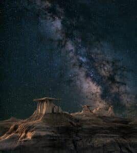 Nevada's Nighttime Celestial Observation